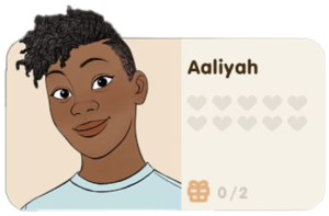 Aaliyah in Coral Island